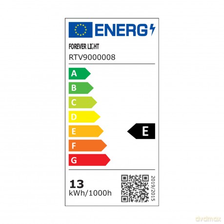 Forever Light Żarówka LED E27 A60 12.8W 1520lm 4000K klasa E