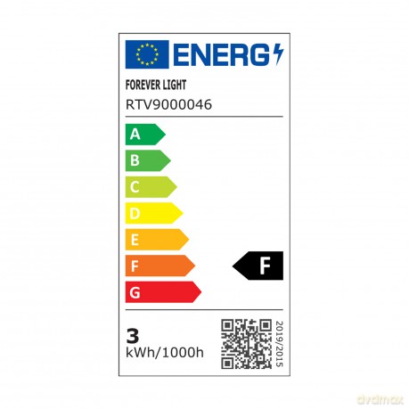Forever Light Żarówka LED GU10 2.9W 260lm 6000K klasa F