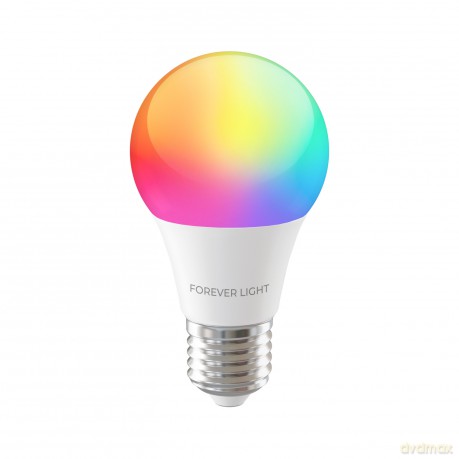 Forever Light Żarówka LED RGB E27 A60 8W 850lm 4000K klasa F