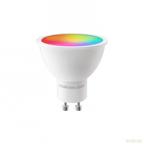 Forever Light Żarówka LED RGB GU10 4.8W 440lm 4000K klasa F