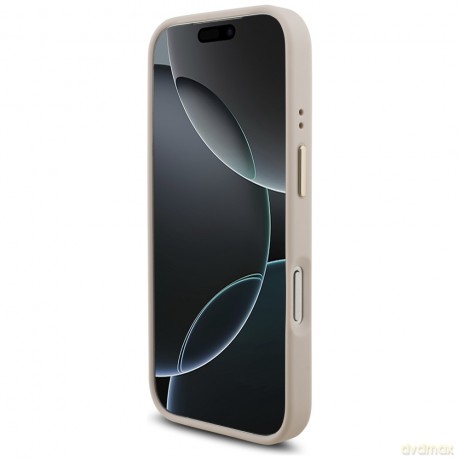 Guess nakładka 4G Big 4G Classic Logo Big Strap Metal Buttons do iPhone 17 Pro różowa