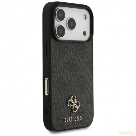 Guess nakładka 4G Small Classic Logo MagSafe do iPhone 17 Pro czarna