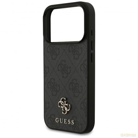 Guess nakładka 4G Small Classic Logo MagSafe do iPhone 17 Pro czarna