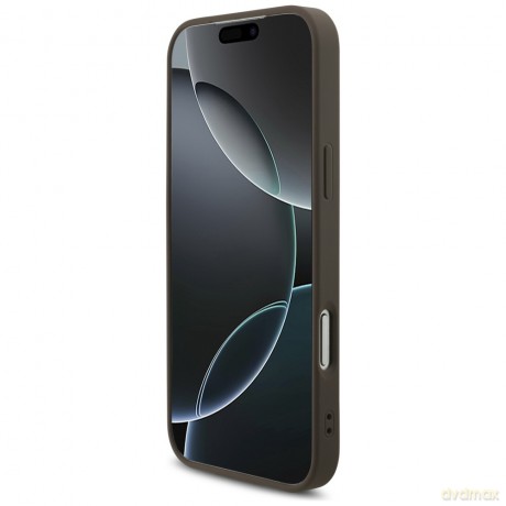 Guess nakładka 4G Strap 4G Classic Logo do iPhone 17 Pro Max brązowa