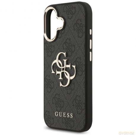 Guess nakładka do iPhone 17 HC 4G PU W/ BIG 4G CLASSIC LOGO GD czarna