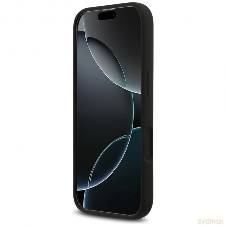 Guess nakładka Silicone Big 4G Script do iPhone 17 czarna