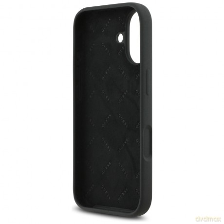 Guess nakładka Silicone Big 4G Script do iPhone 17 czarna