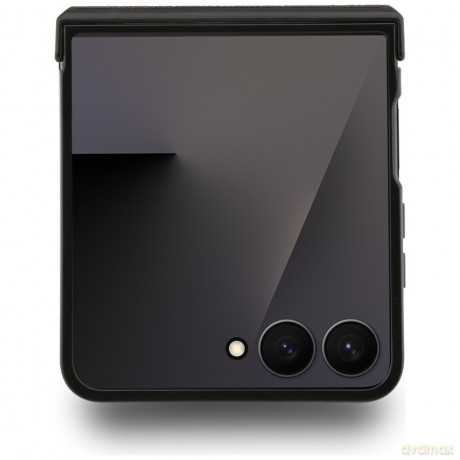 Karl Lagerfeld nakładka Saffiano Karl&Choupette Pin do Samsung Galaxy Z Flip7 czarna