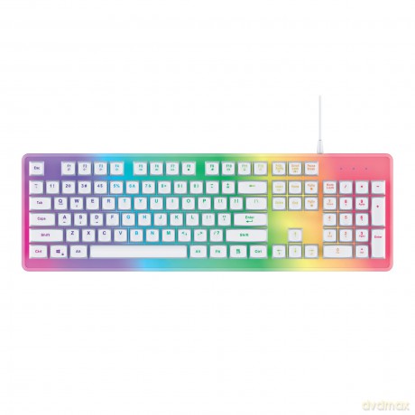 Klawiatura przewodowa USB Forever Rainbow FKB-8005