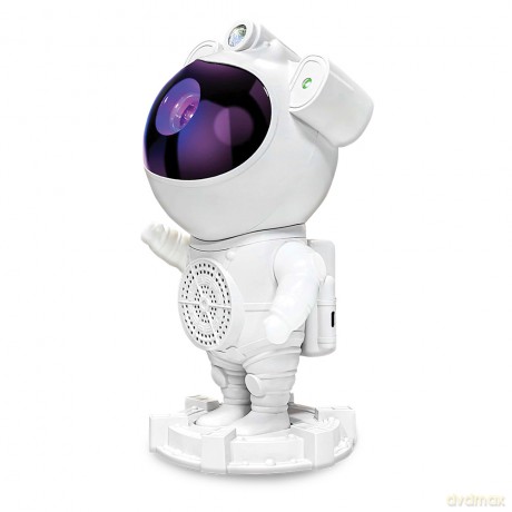 LTC Lampka projektor Astronauta RGB + głośnik + pilot