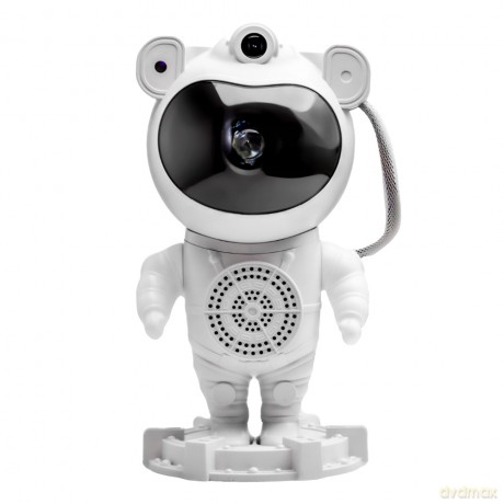 LTC Lampka projektor Astronauta RGB + głośnik + pilot