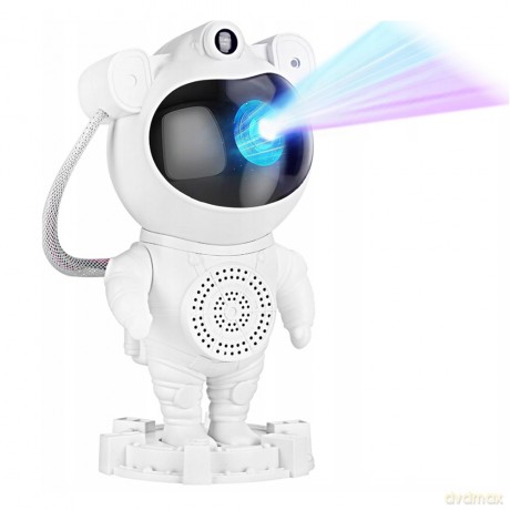 LTC Lampka projektor Astronauta RGB + głośnik + pilot