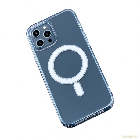 Nakładka Anti Shock 1,5 mm Mag do iPhone 17 Pro 6,3" transparentna big hole open ring