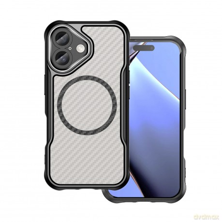 Nakładka Defender Carbon Mag do iPhone 17 6,3" czarna