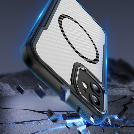 Nakładka Defender Carbon Mag do iPhone 17 6,3" czarna