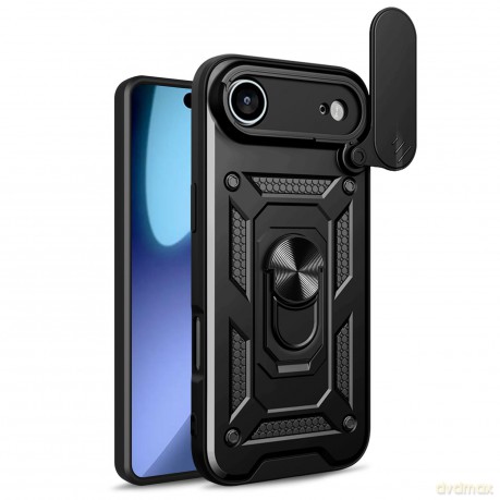 Nakładka Defender Slide do iPhone 17 Air 6,6" czarna