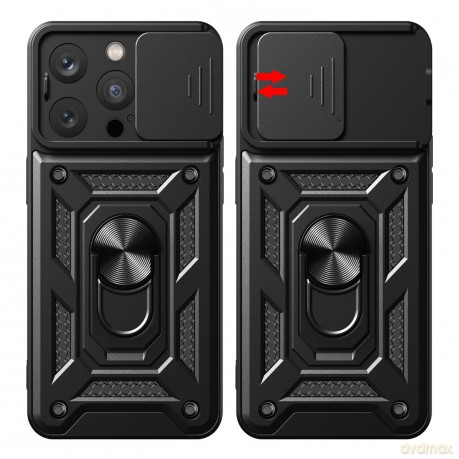 Nakładka Defender Slide do iPhone 17 Pro Max 6,9" czarna