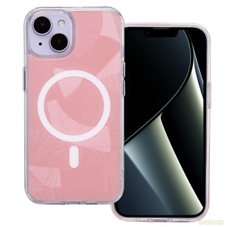 Nakładka Flash Mag do iPhone 14 6,1" różowa
