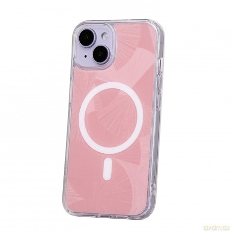 Nakładka Flash Mag do iPhone 15 6,1" różowa