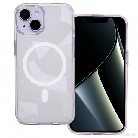 Nakładka Flash Mag do iPhone 15 6,1" szara
