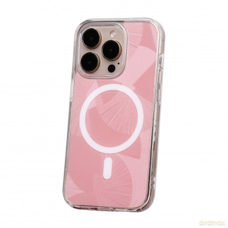 Nakładka Flash Mag do iPhone 15 Pro 6,1" różowa