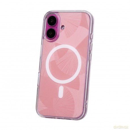 Nakładka Flash Mag do iPhone 16 6,1" różowa