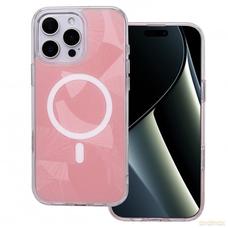 Nakładka Flash Mag do iPhone 16 Pro 6,3" różowa
