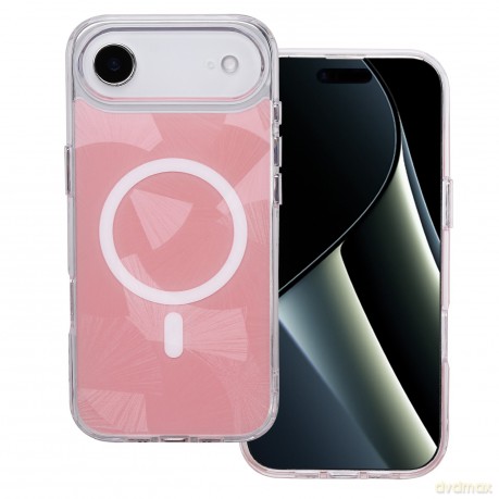 Nakładka Flash Mag do iPhone 17 Air 6,6" różowa