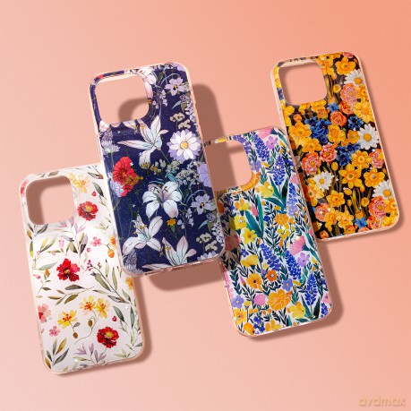 Nakładka Glow Glam do iPhone 13 6,1" biała