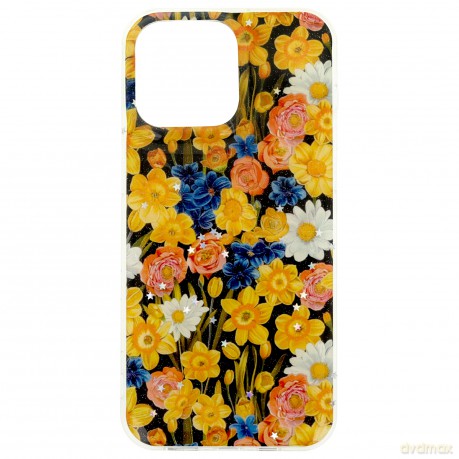 Nakładka Glow Glam do iPhone 14 6,1" pomarańczowa