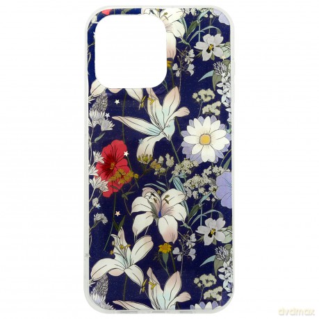 Nakładka Glow Glam do iPhone 15 6,1" niebieska