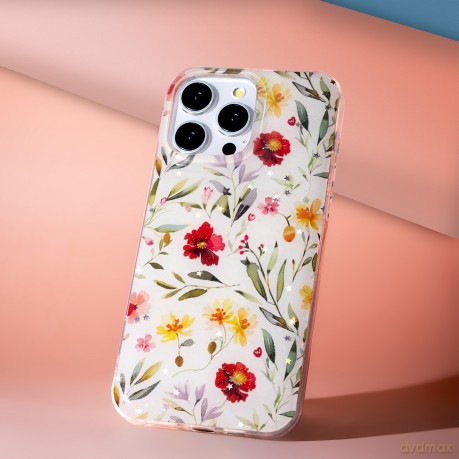Nakładka Glow Glam do iPhone 17 Air 6,6" biała