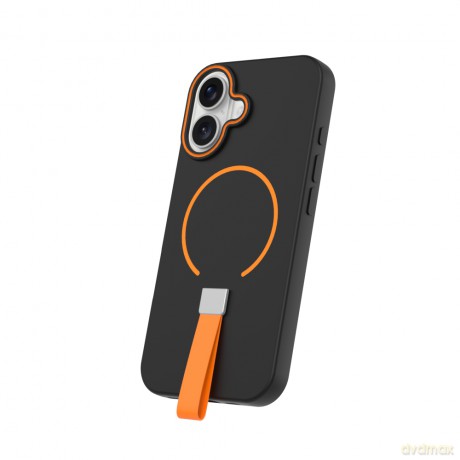 Nakładka Loop Thin Mag do iPhone 16 6,1" czarna
