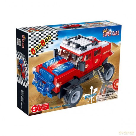 BANBAO Super Cars Wizard 198 el. [ZABAWKA]