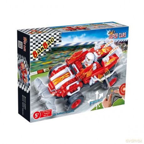 BANBAO Super Cars Red Rush 178 el. [ZABAWKA]