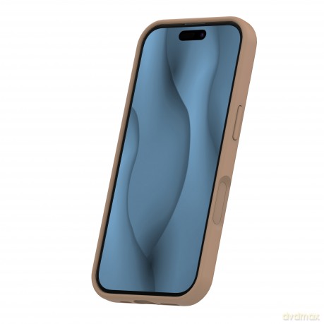 Nakładka Silicone Thin Mag do iPhone 17 6,3" brązowa