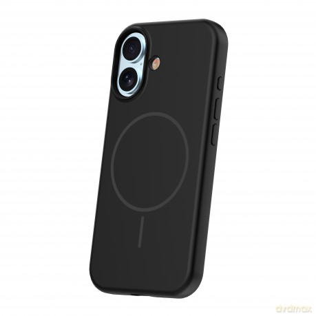 Nakładka Silicone Thin Mag do iPhone 17 6,3" czarna