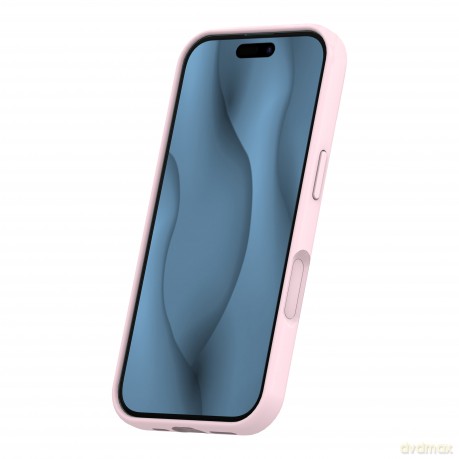 Nakładka Silicone Thin Mag do iPhone 17 6,3" jasnoróżowa
