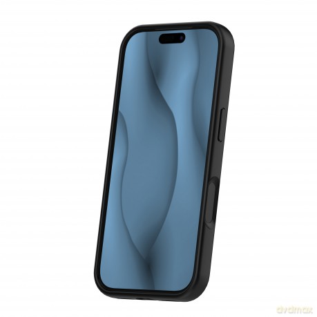 Nakładka Silicone Thin Mag do iPhone 17 Pro 6,3" czarna