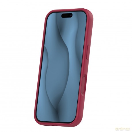 Nakładka Silicone Thin Mag do iPhone 17 Pro Max 6,9" bordowy