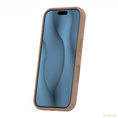 Nakładka Silicone Thin Mag do iPhone 17 Pro Max 6,9" brązowa