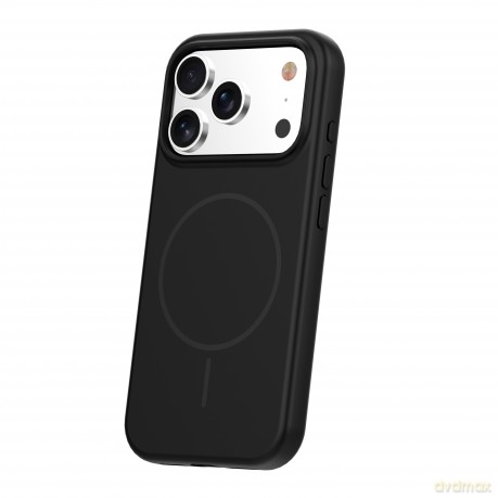 Nakładka Silicone Thin Mag do iPhone 17 Pro Max 6,9" czarna