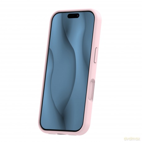 Nakładka Silicone Thin Mag do iPhone 17 Pro Max 6,9" jasnoróżowa