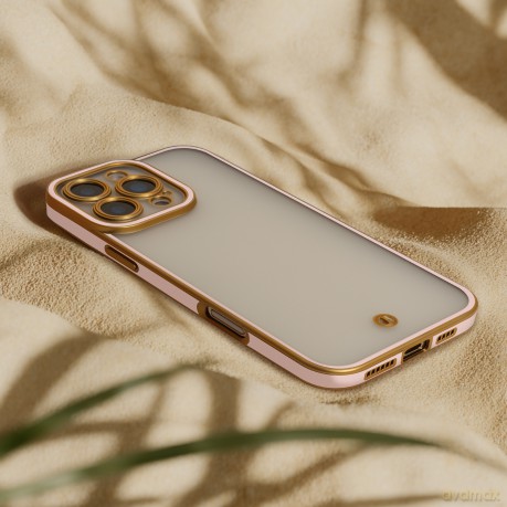 Nakładka Silky Gold do iPhone 11 różowa