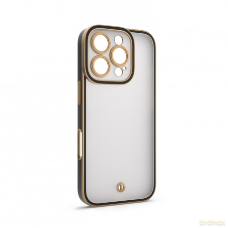 Nakładka Silky Gold do iPhone 15 6,1" czarna