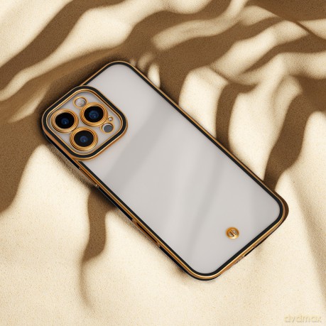 Nakładka Silky Gold do iPhone 15 Pro 6,1" czarna