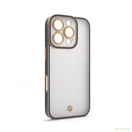 Nakładka Silky Gold do iPhone 16 6,1" niebieska