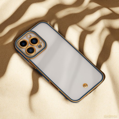 Nakładka Silky Gold do iPhone 17 Pro 6,3" niebieska