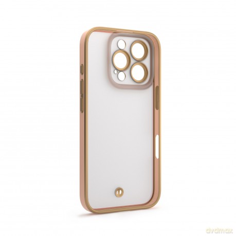 Nakładka Silky Gold do iPhone 17 Pro 6,3" różowa