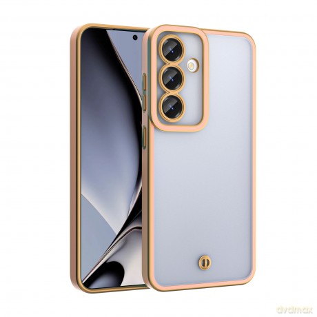 Nakładka Silky Gold do Samsung Galaxy A26 5G różowa